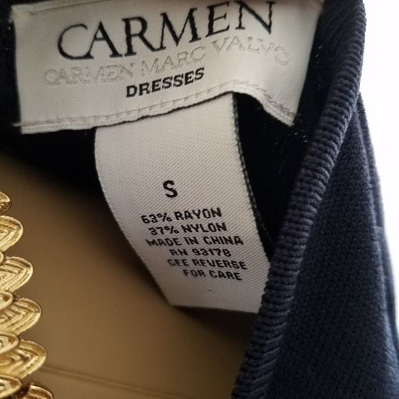 Knee length CARMEN Knit thick winter dress-M - Picture 4 of 4